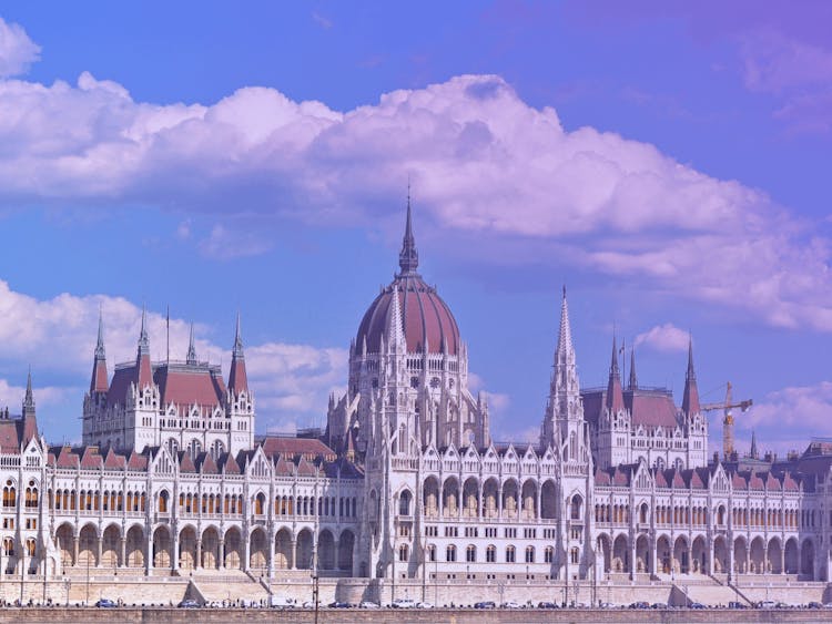 Hungarian parliament building.