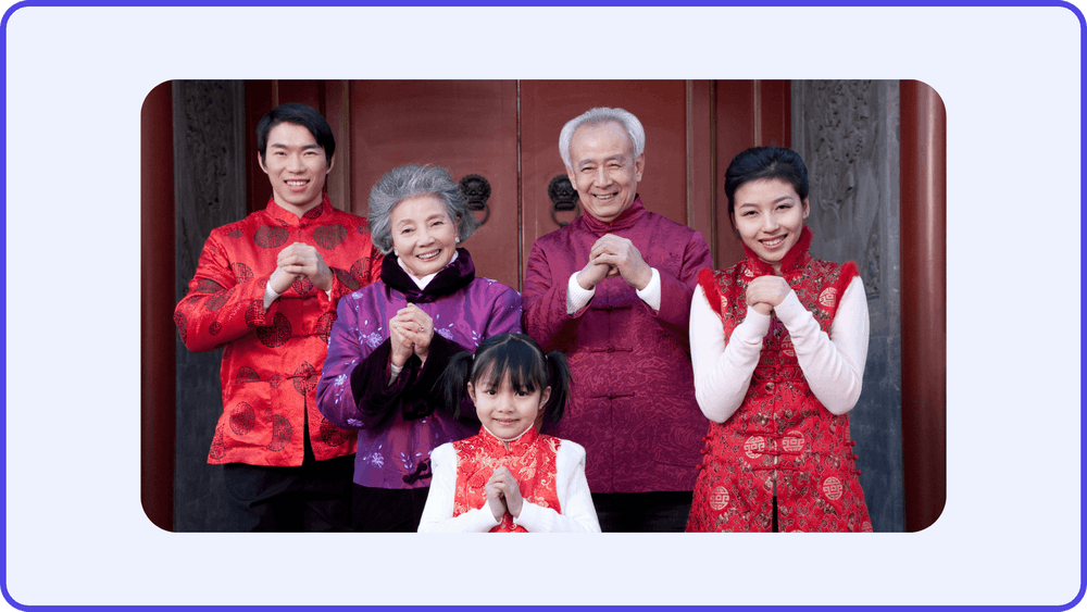 Çinli bir aile