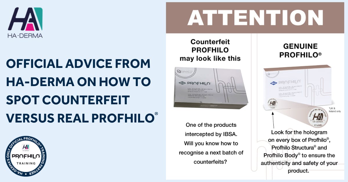 How to spot real versus fake Profhilo