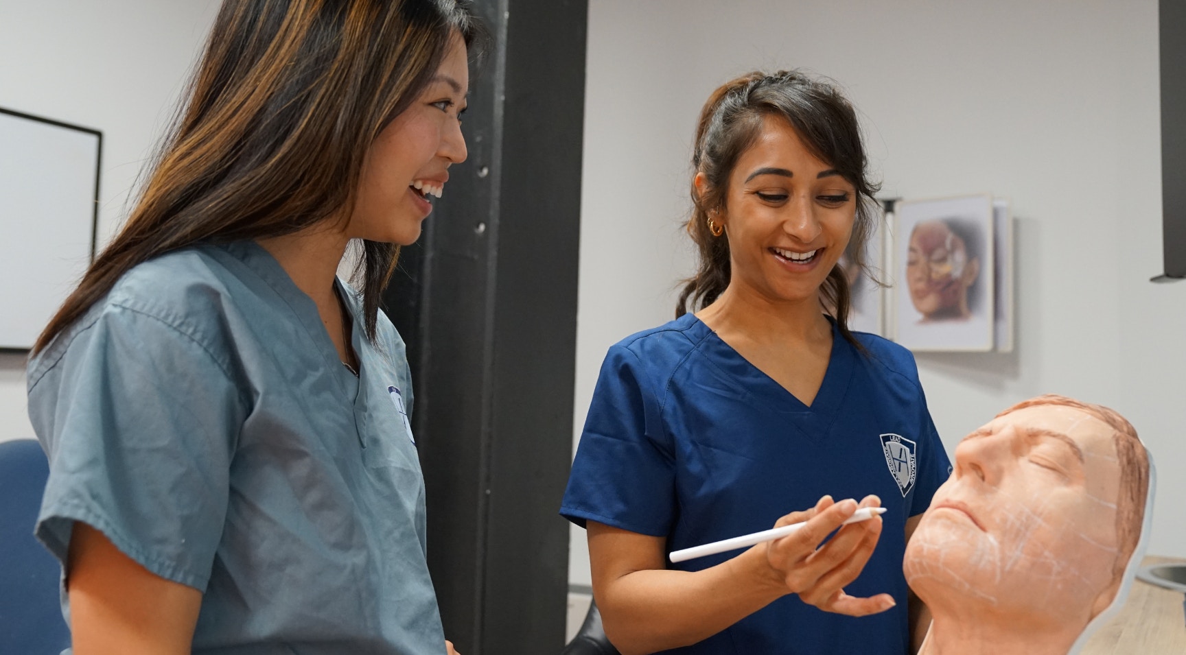 one-to-one mentoring on Harley Academy aesthetics courses