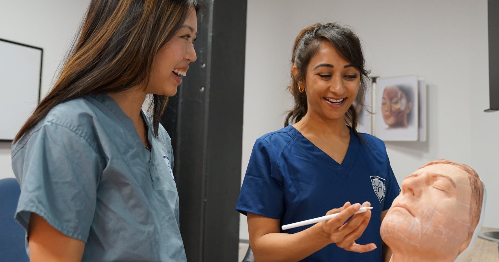 one-to-one mentoring on Harley Academy aesthetics courses