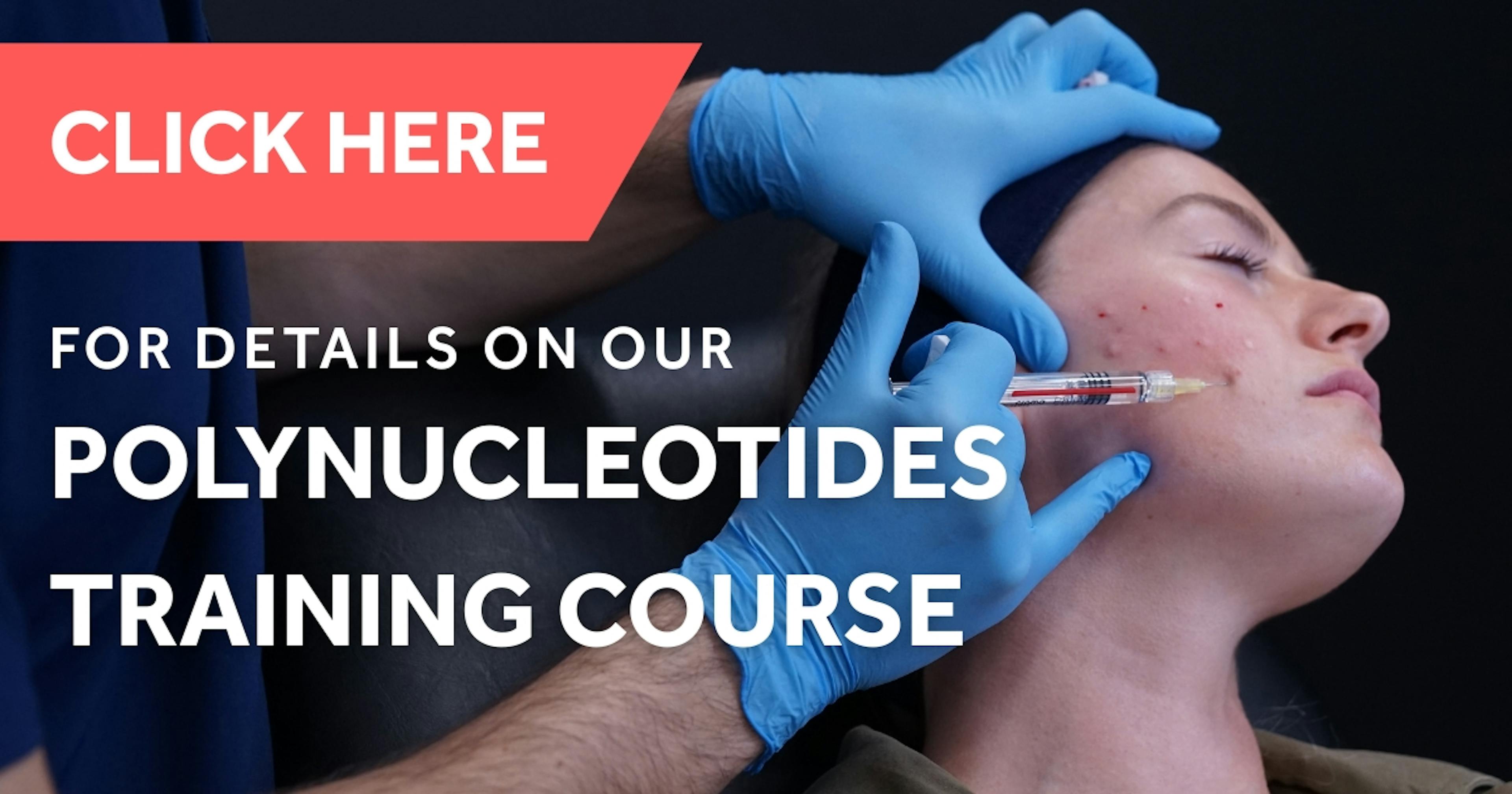 polynucleotides training course under eyes and full face at Harley Academy