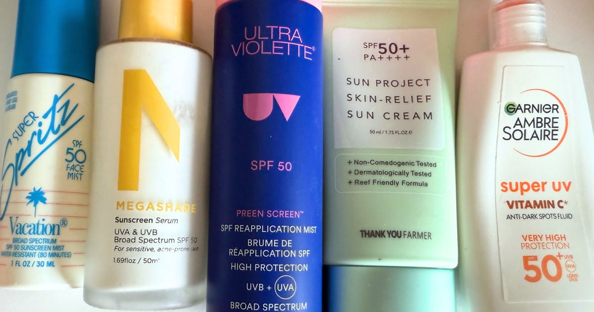 SPF50 - review your patients' skincare routines and products during consultation