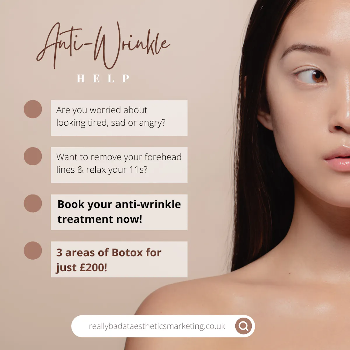 Advertisement Treatment Example How can you Advertise Toxin Treatments Legally in the UK?