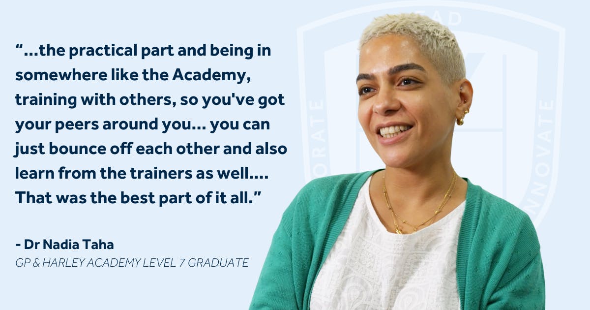 Level 7 Injectables Aesthetics Training Qualification Testimonial Dr Nadia Taha