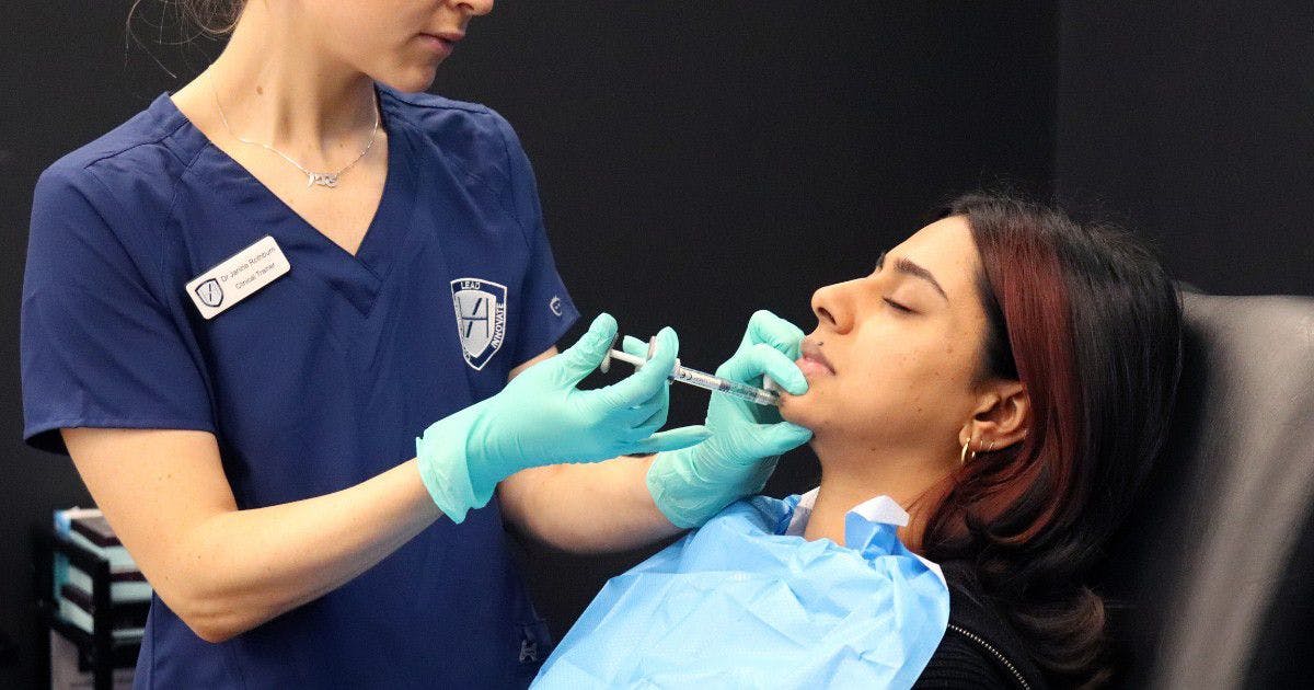 Chin Filler training course Harley Academy Level 7 injectables