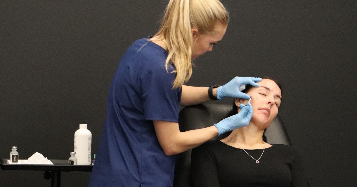 Botox needle depth advice botulinum toxin training courses