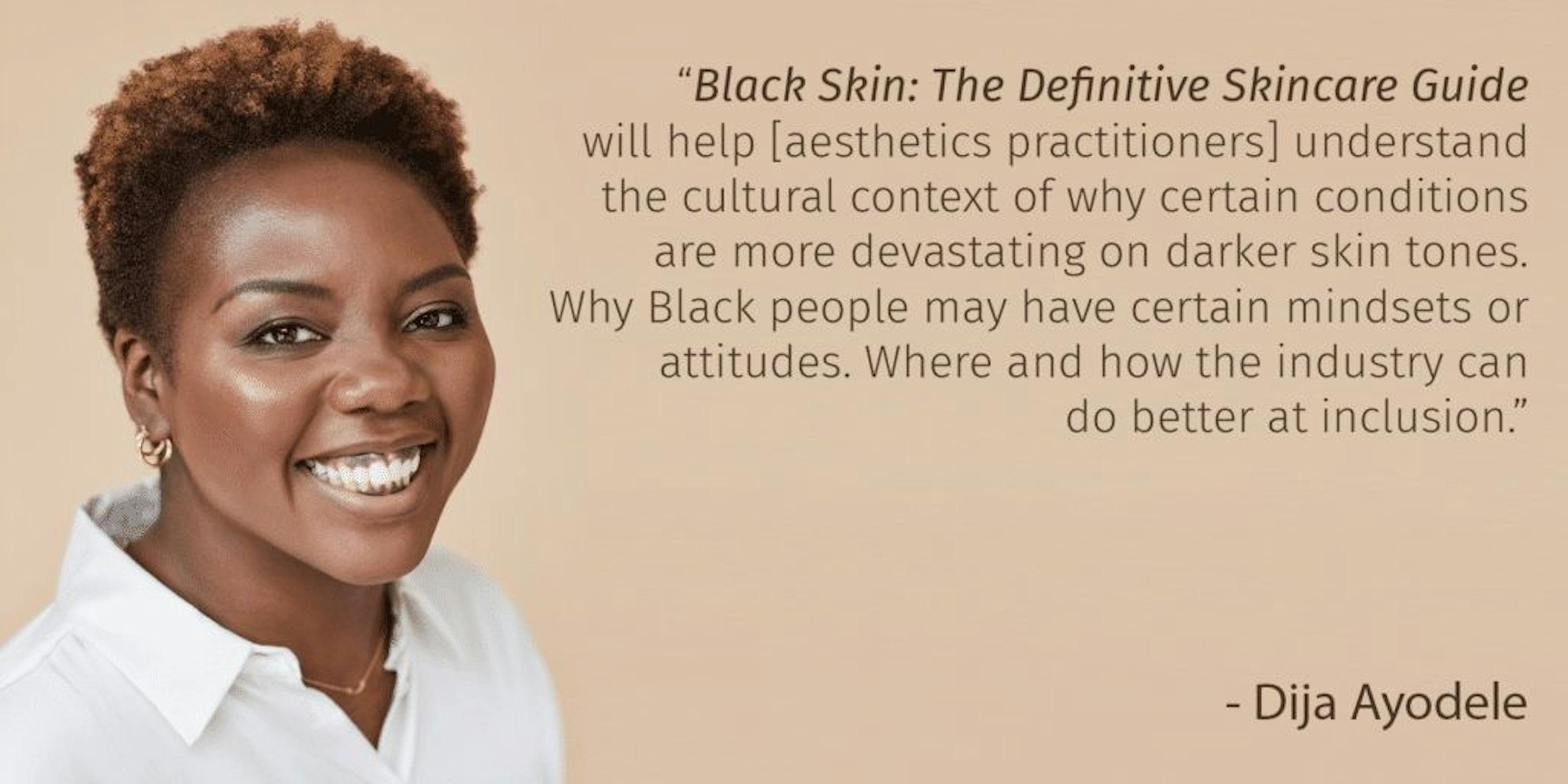 Dija Ayodele Black Skin definitive skincare guide