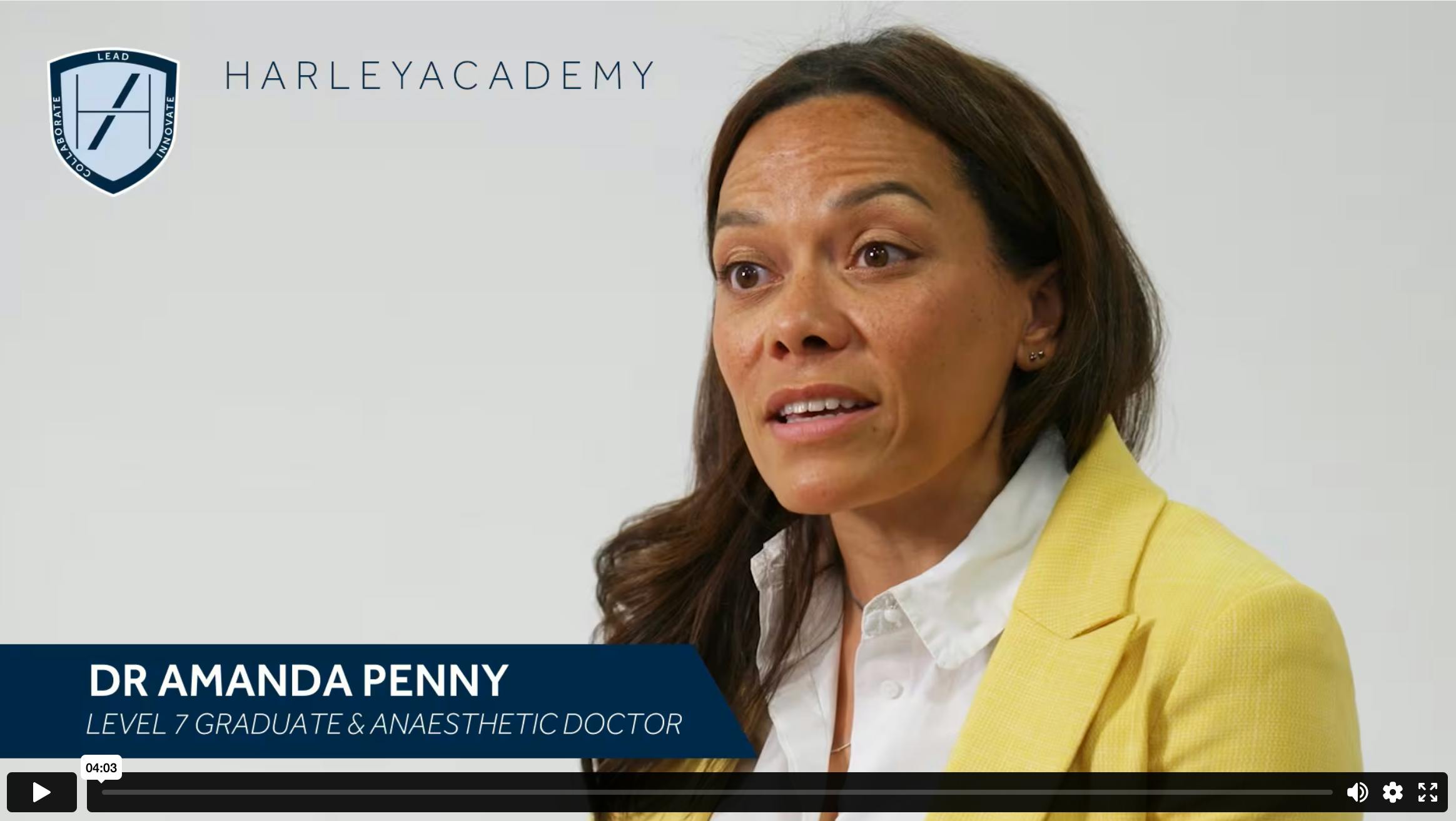 Harley Academy review Level 7 graduate testimonial cosmetic doctor video