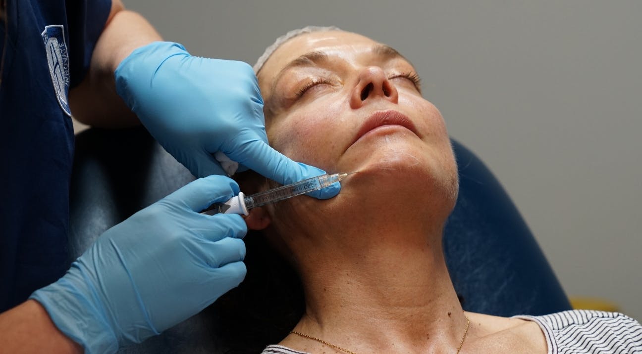 Chin filler training at Harley Academy London