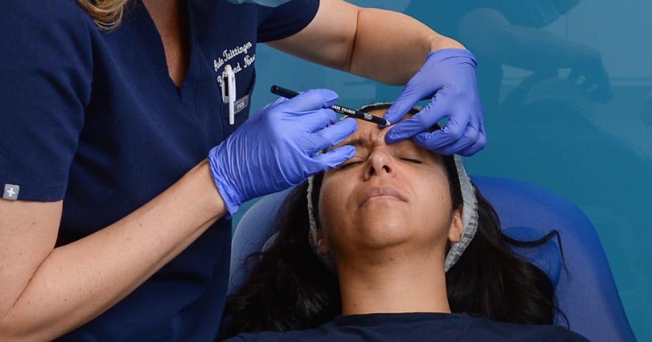 Glabellar Botox Training Course to stop patients looking angry