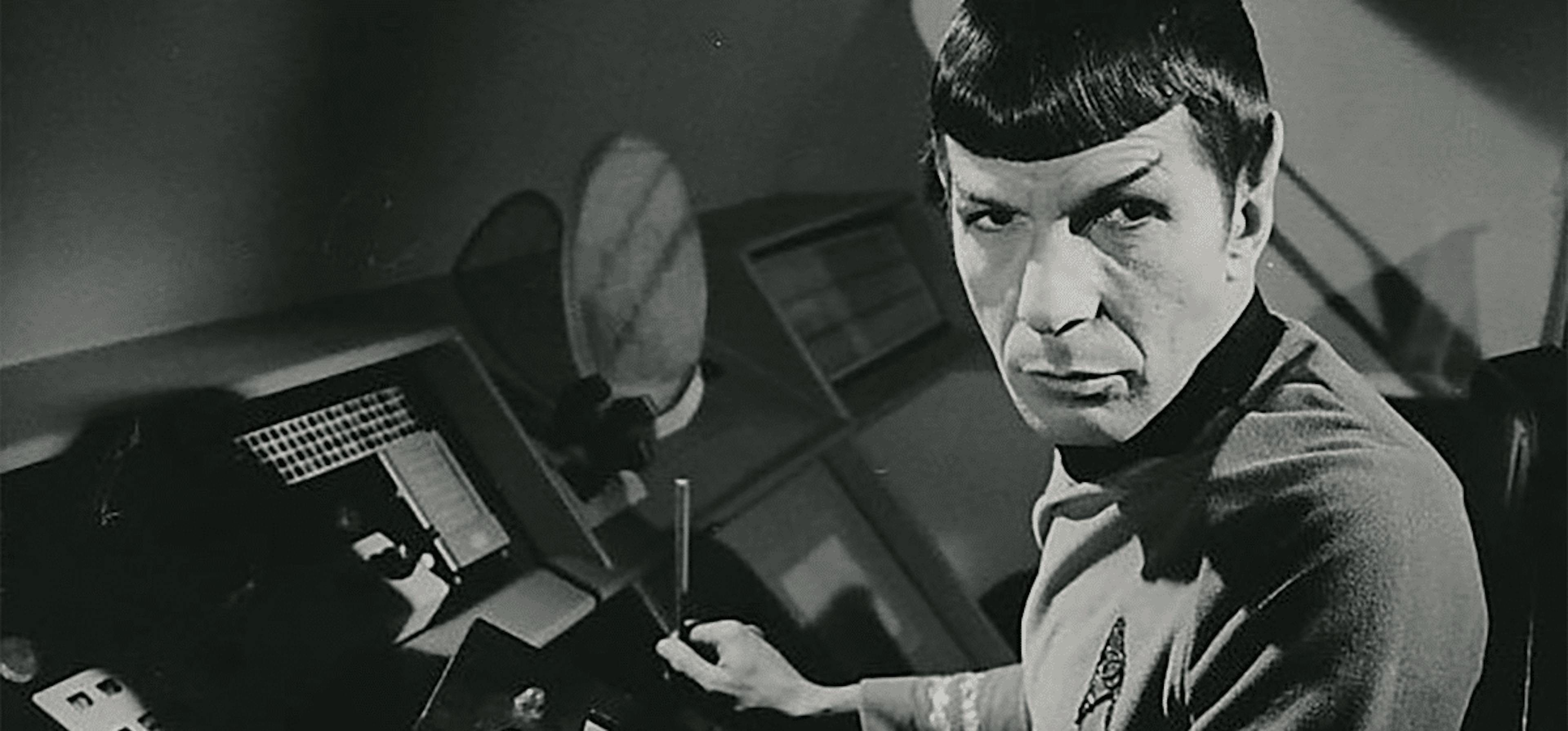 Mr Spock Star Trek mephisto eyebrow