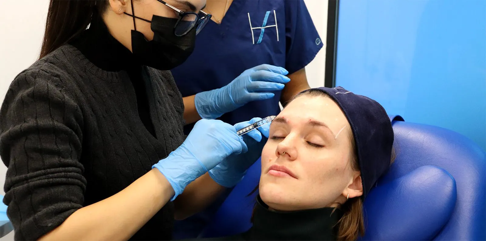 Botox Brow Lift injecting techniques