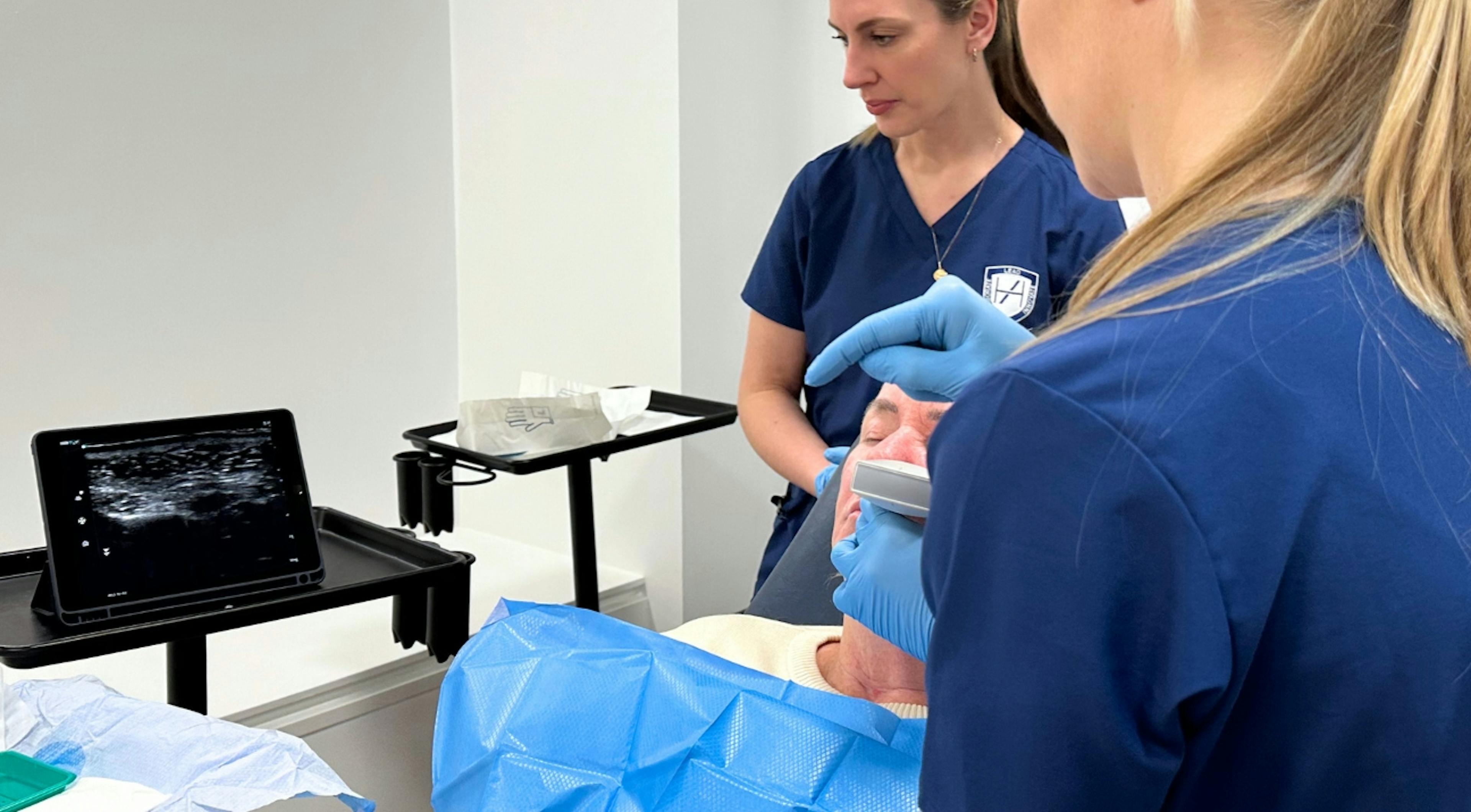 Ultrasound Training Course for aesthetics practitioners at Harley Academy