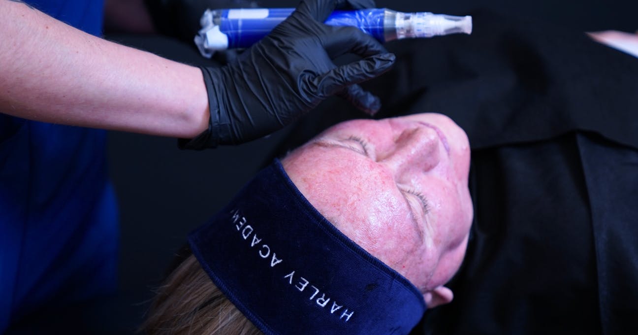 Microneedling course - collagen induction therapy at Harley Academy