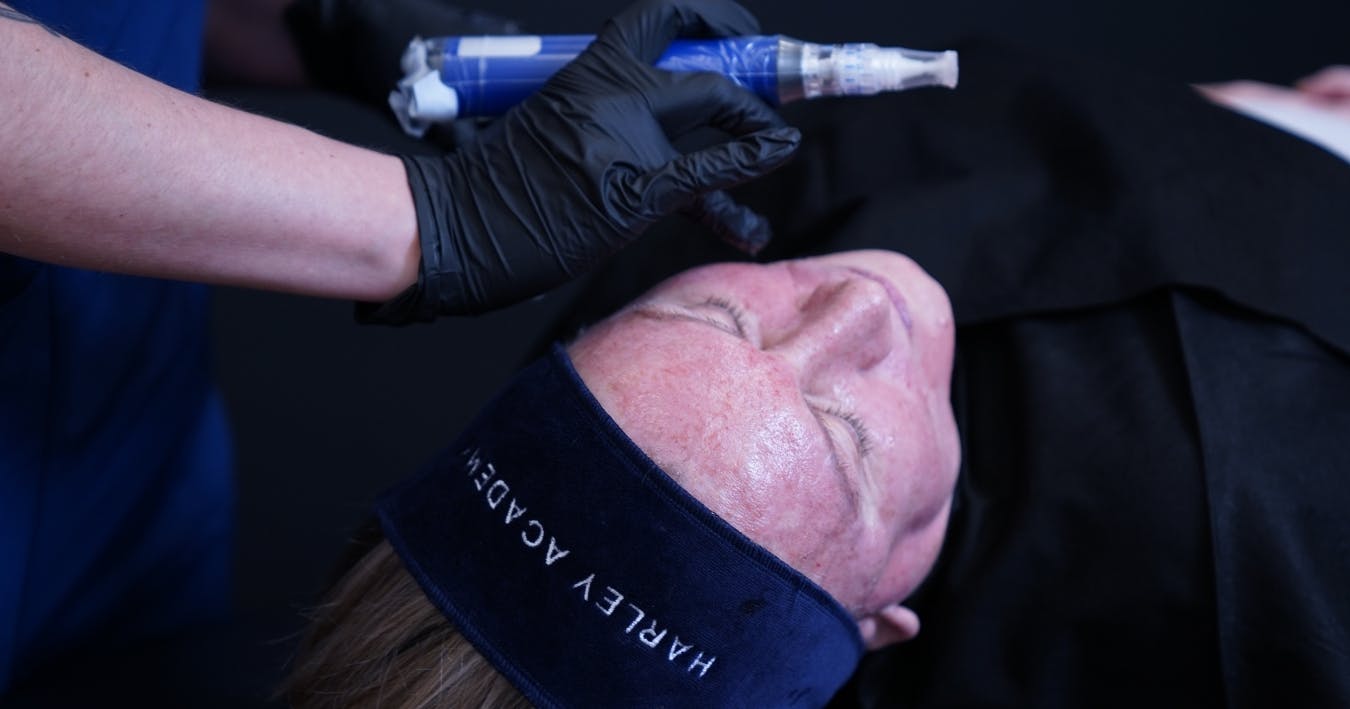 Harley Academy microneedling course collagen induction therapy