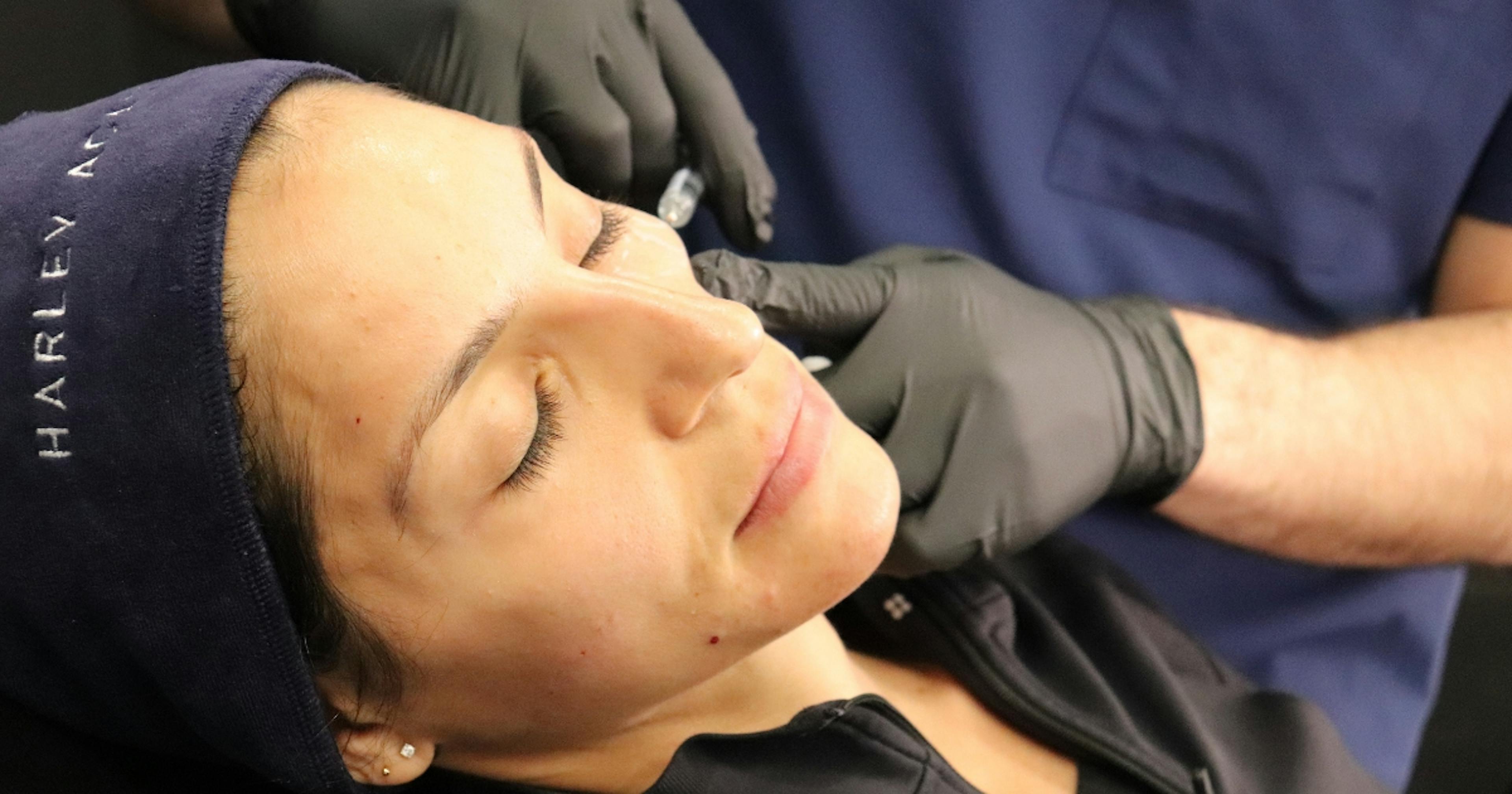 Medical aesthetics training for healthcare professionals at Harley Academy