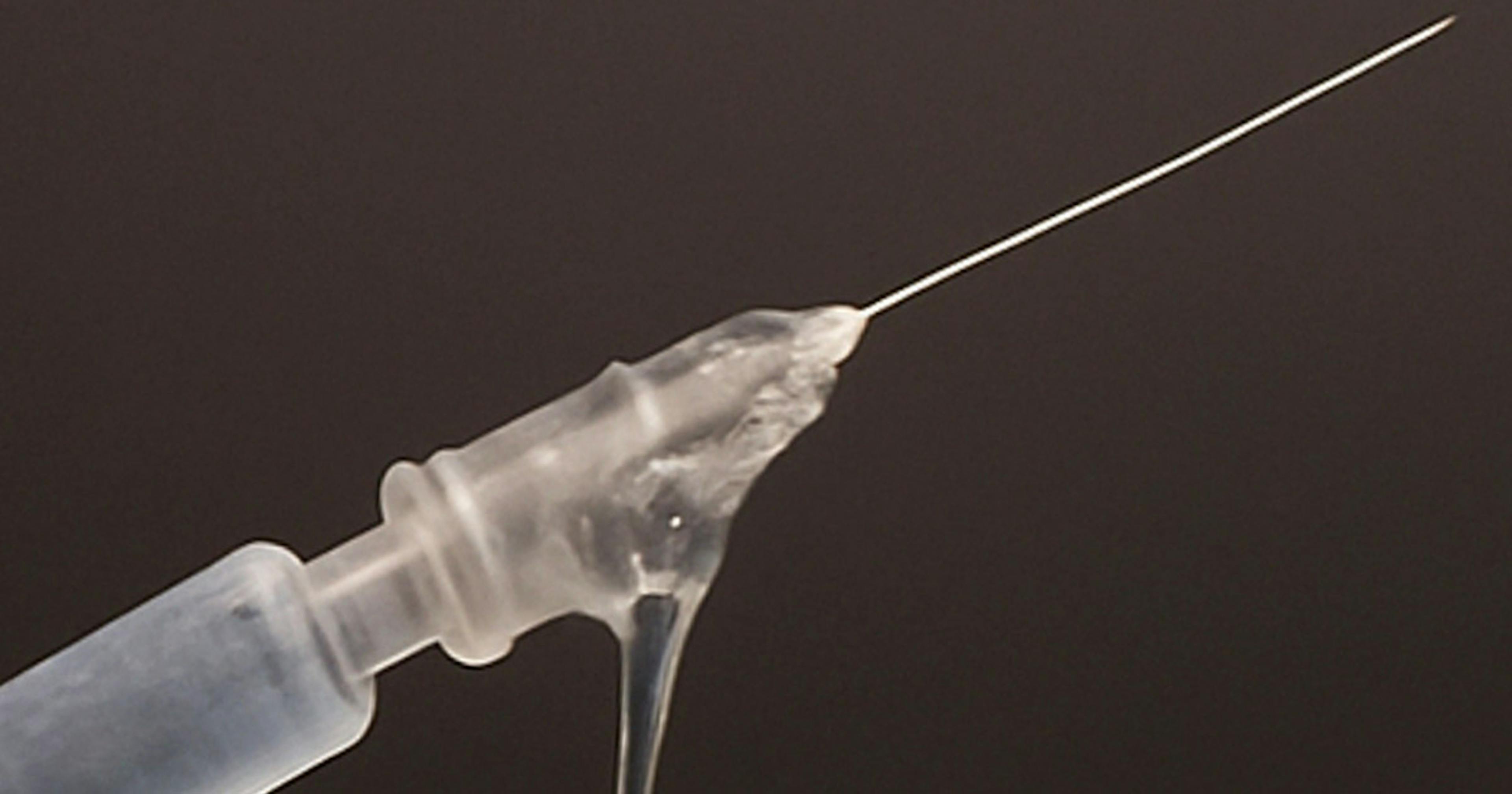 dermal filler leak exploding filler syringe