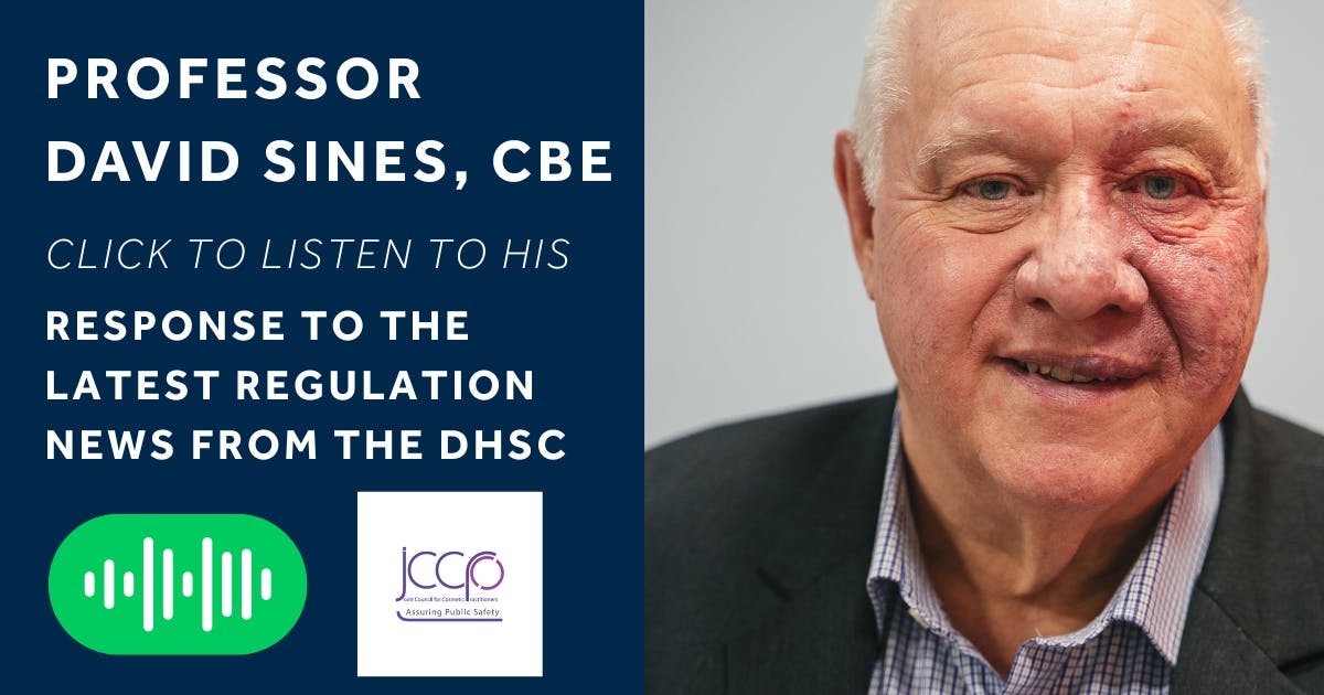 JCCP COMMENTS ON GOVERNMENT RESPONSE TO 2023 AESTHETICS REGULATION CONSULTATION RESPONSES