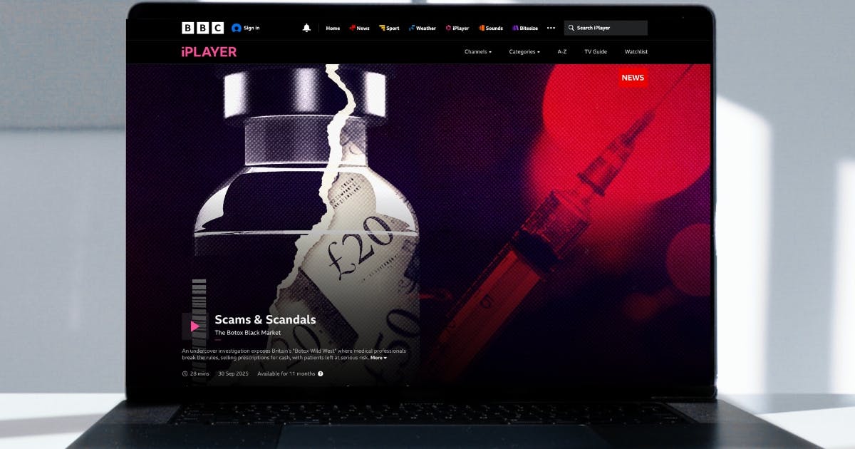 BBC Illegal Botox Investigation of Pharmacists and Private Prescribing Consultation
