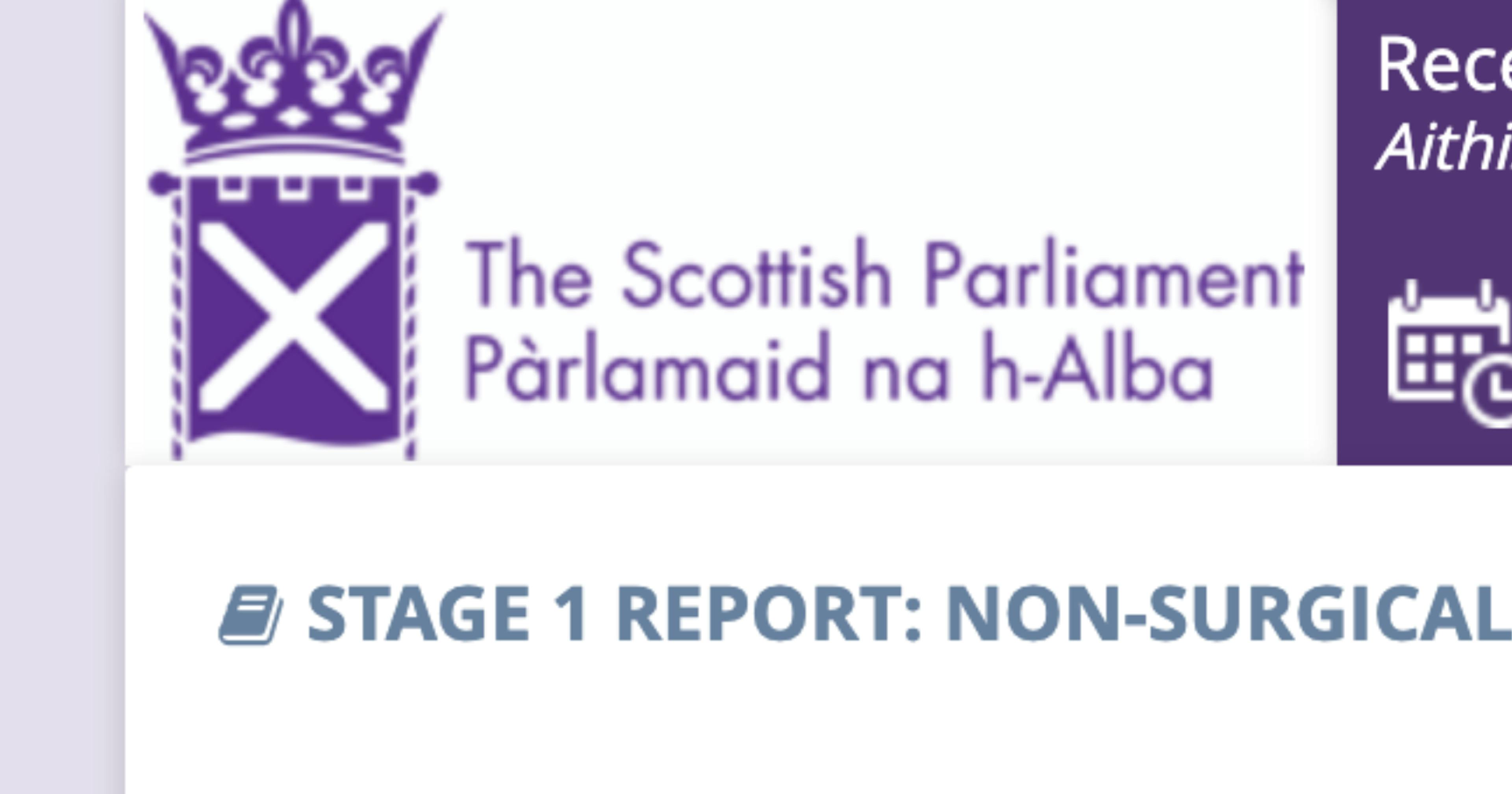 Scotland Releases New Aesthetics Regulation Proposals