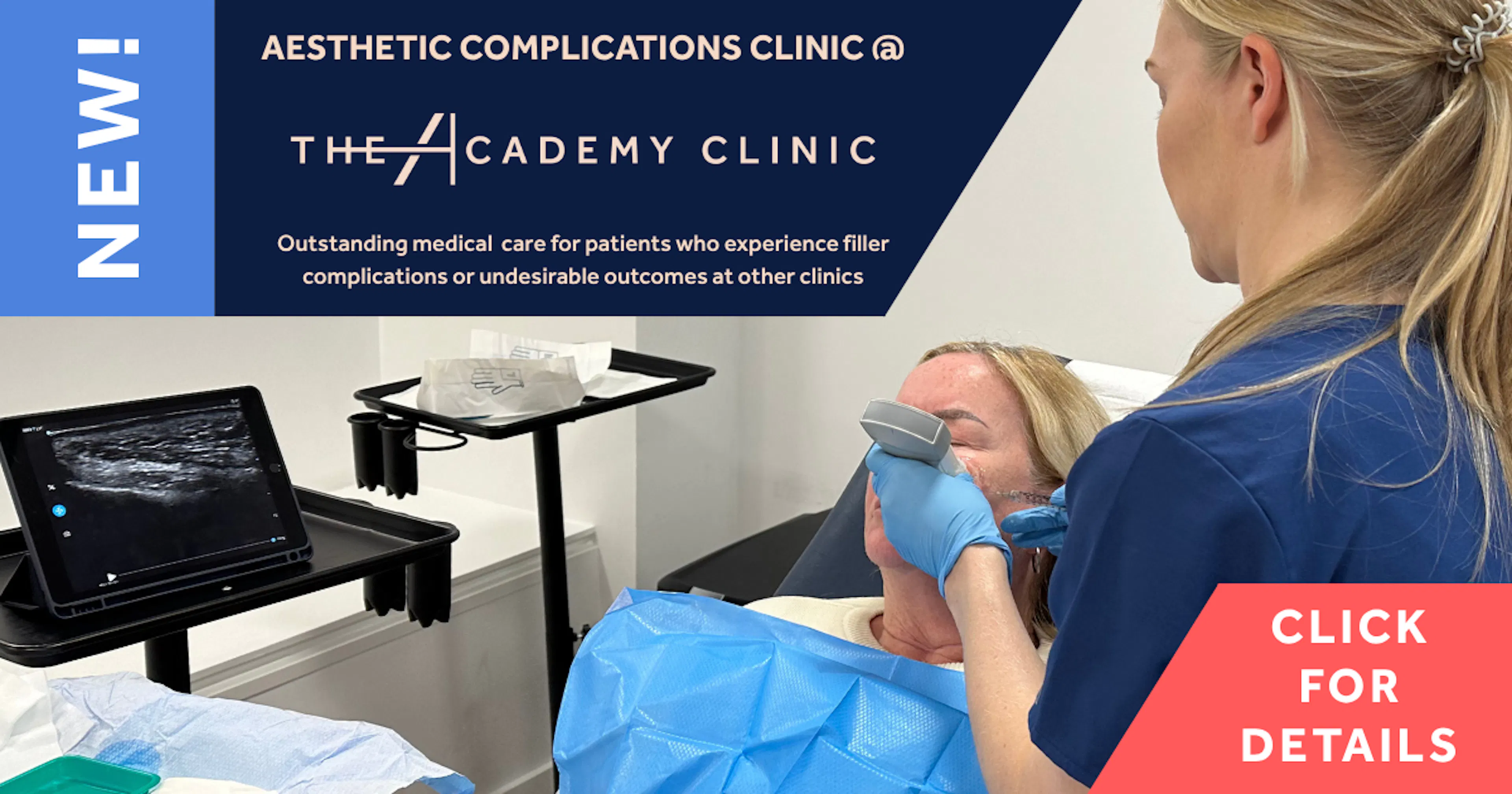 Filler Complications Management at The Academy Clinic London - Medical Aesthetics Practitioners