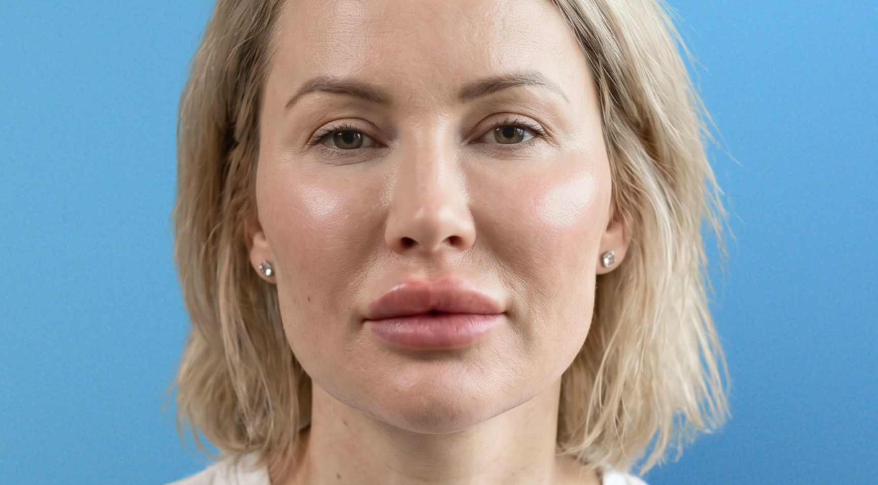 Example of Facial Overfilled Syndrome 