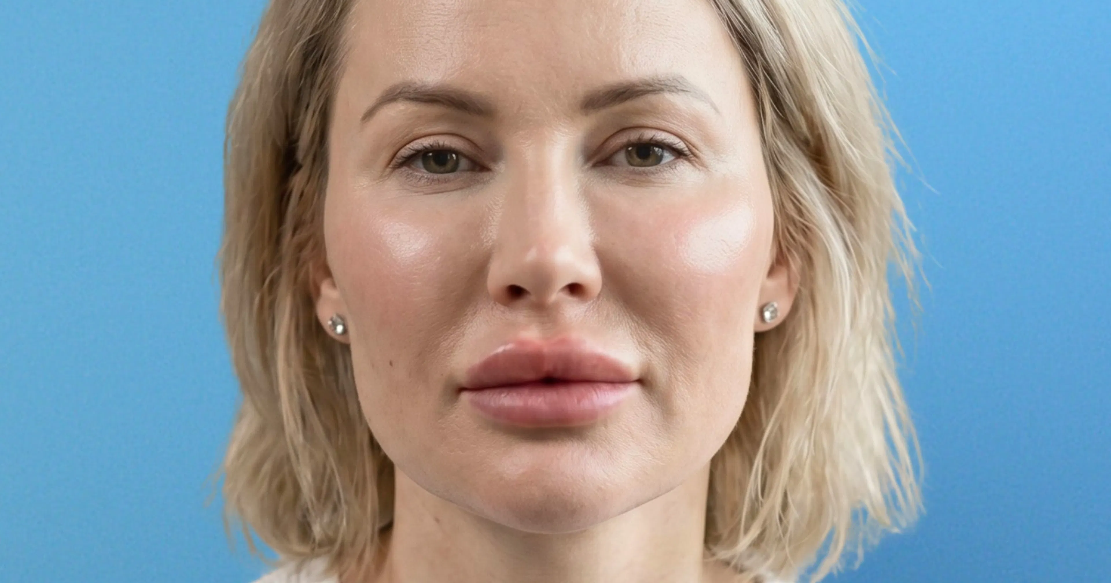 Example of Facial Overfilled Syndrome 