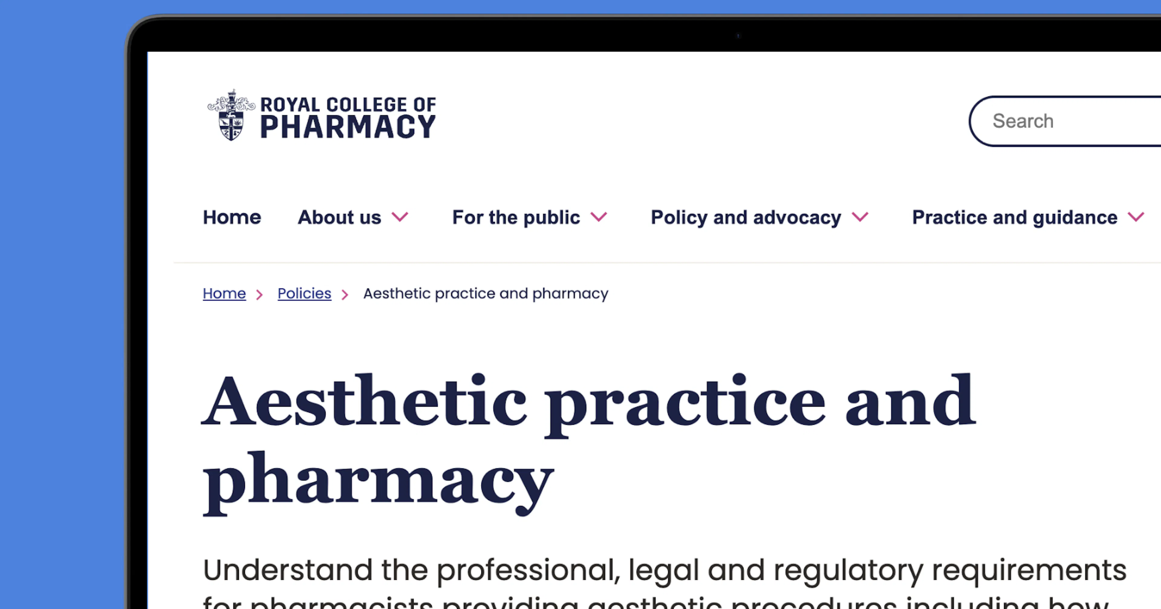Requirements for Aesthetics Training for Pharmacists UK