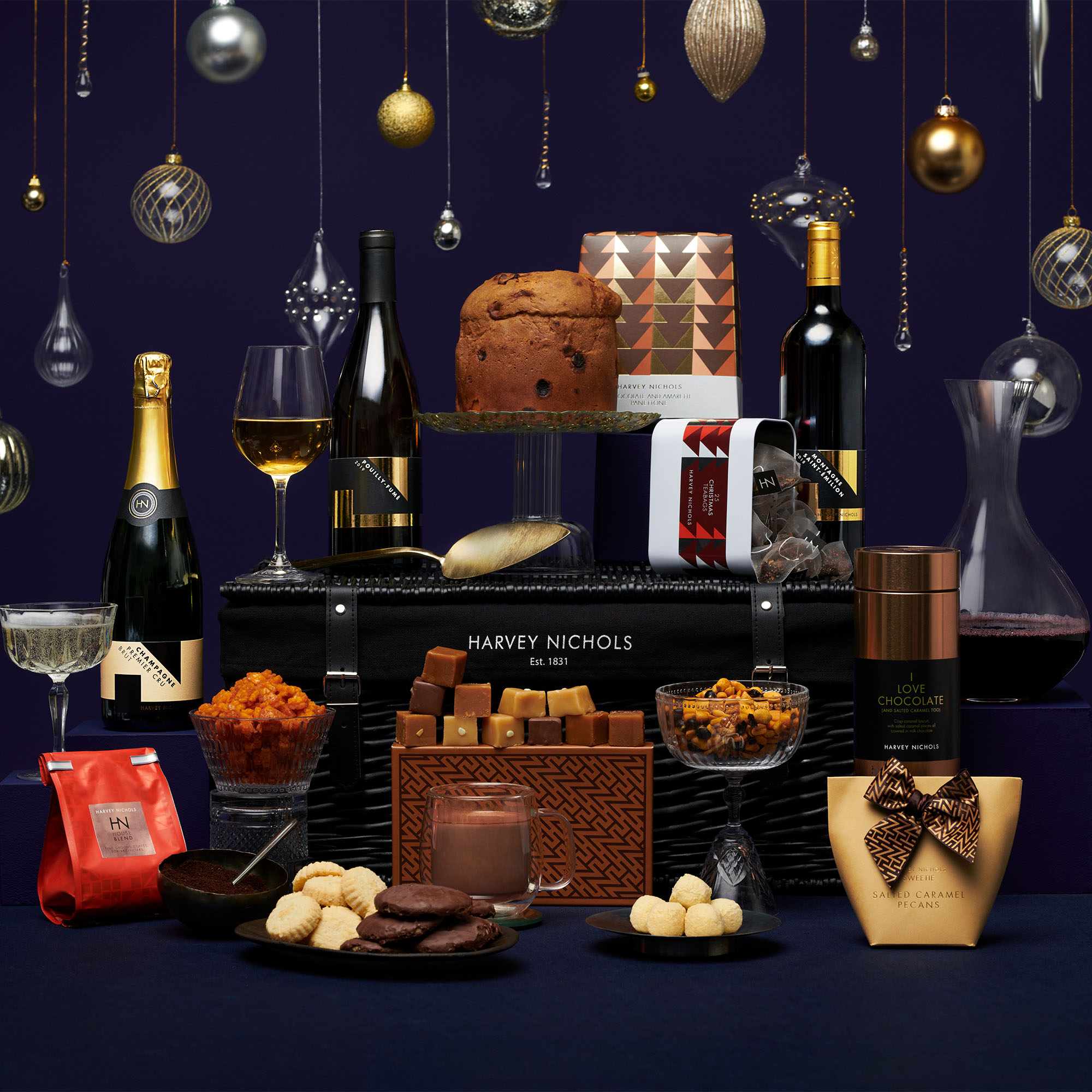 Christmas hampers store m&s