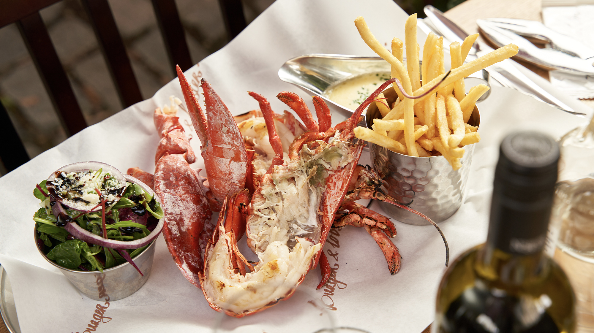 Harvey Nichols Burger And Lobster, Knightsbridge London