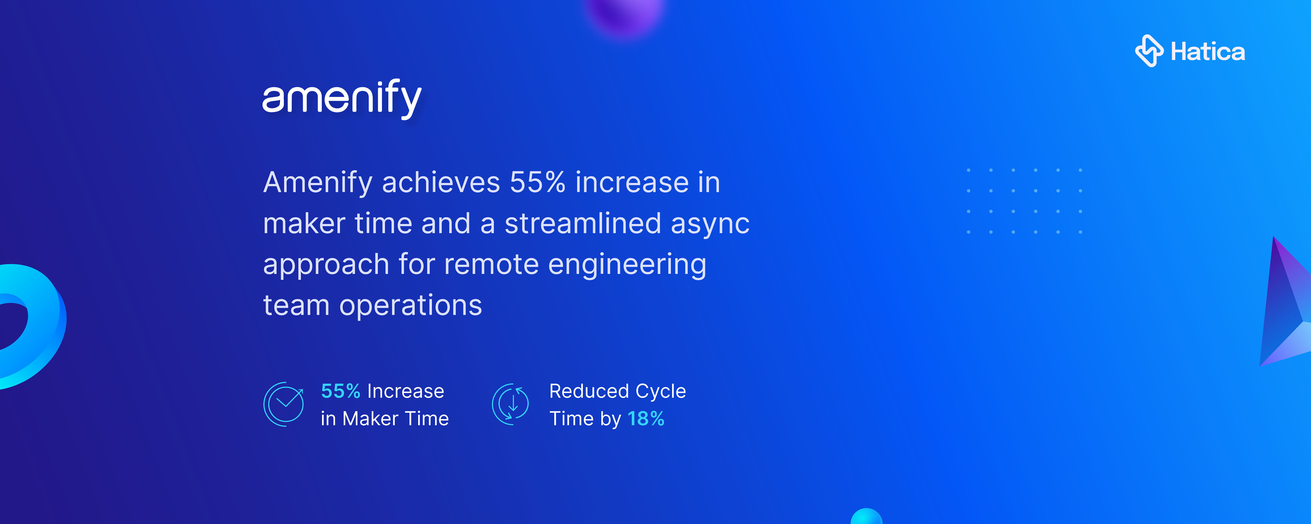 Amenify achieves 55% increase in Maker time and a streamlined async ...