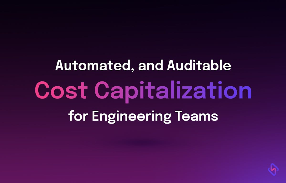 Automating Software Capitalization for Engineering Teams with Hatica 