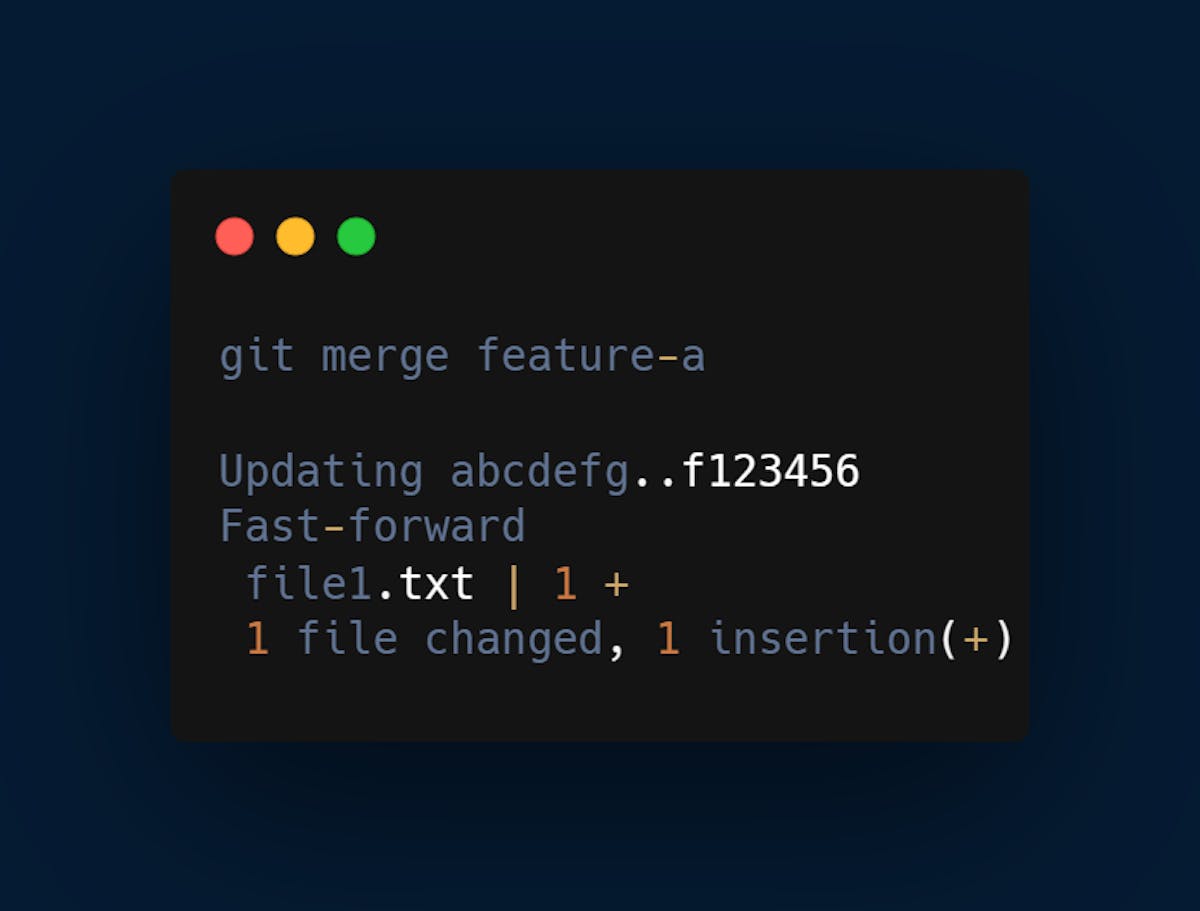 git merge command 