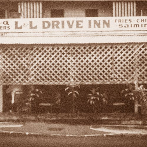 Historical image of L&L Liliha location