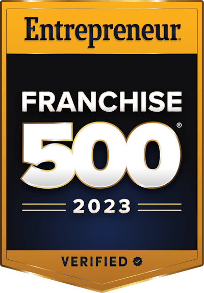 Entrepreneur Franchise 500 - Ranked #1 in category (2023)