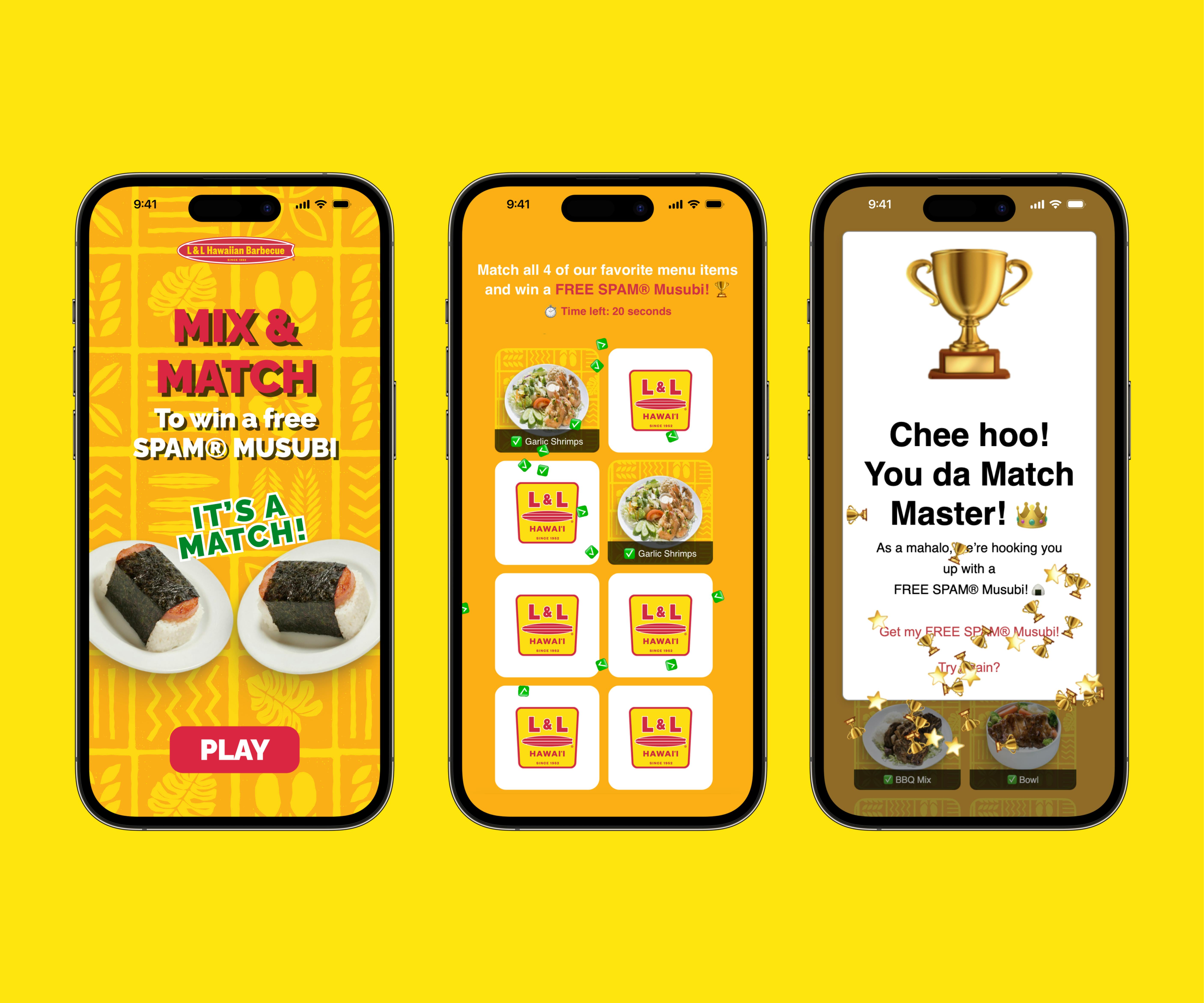 Mix and Match Mini Game Website Design 1