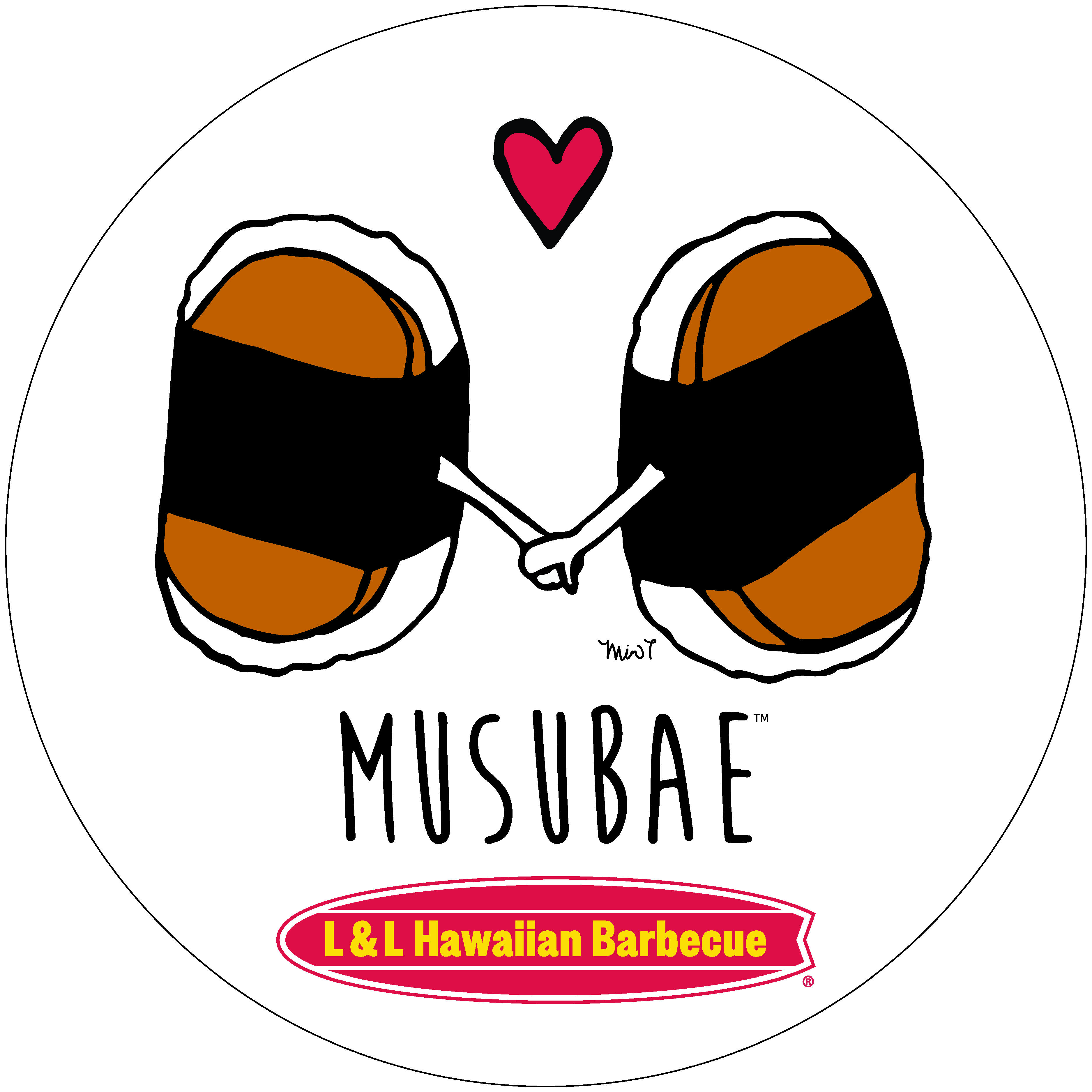 L&L Musubae Sticker