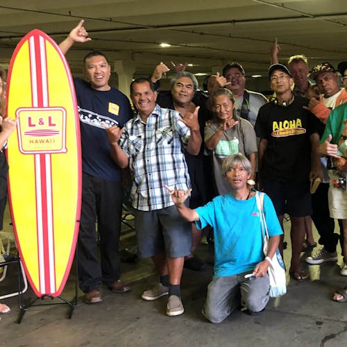 L&L employees group picture