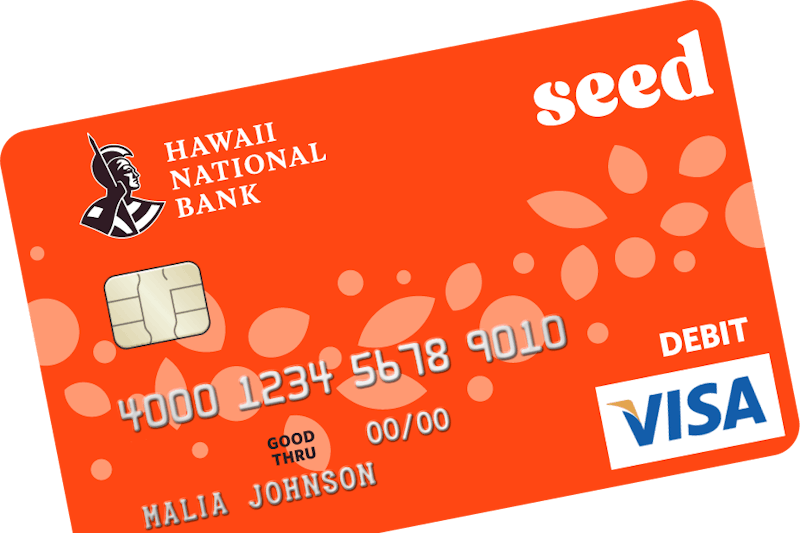 Hawaii National Bank Seed card