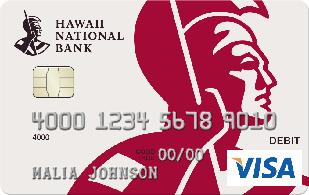 hawaii debit & credit cards hawaii national bank hawaii debit & credit