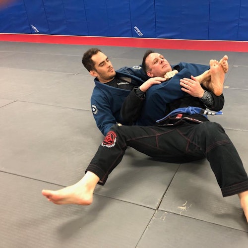 BJJ black belt Paulo Santana in the Hayabusa Warrior Gi.