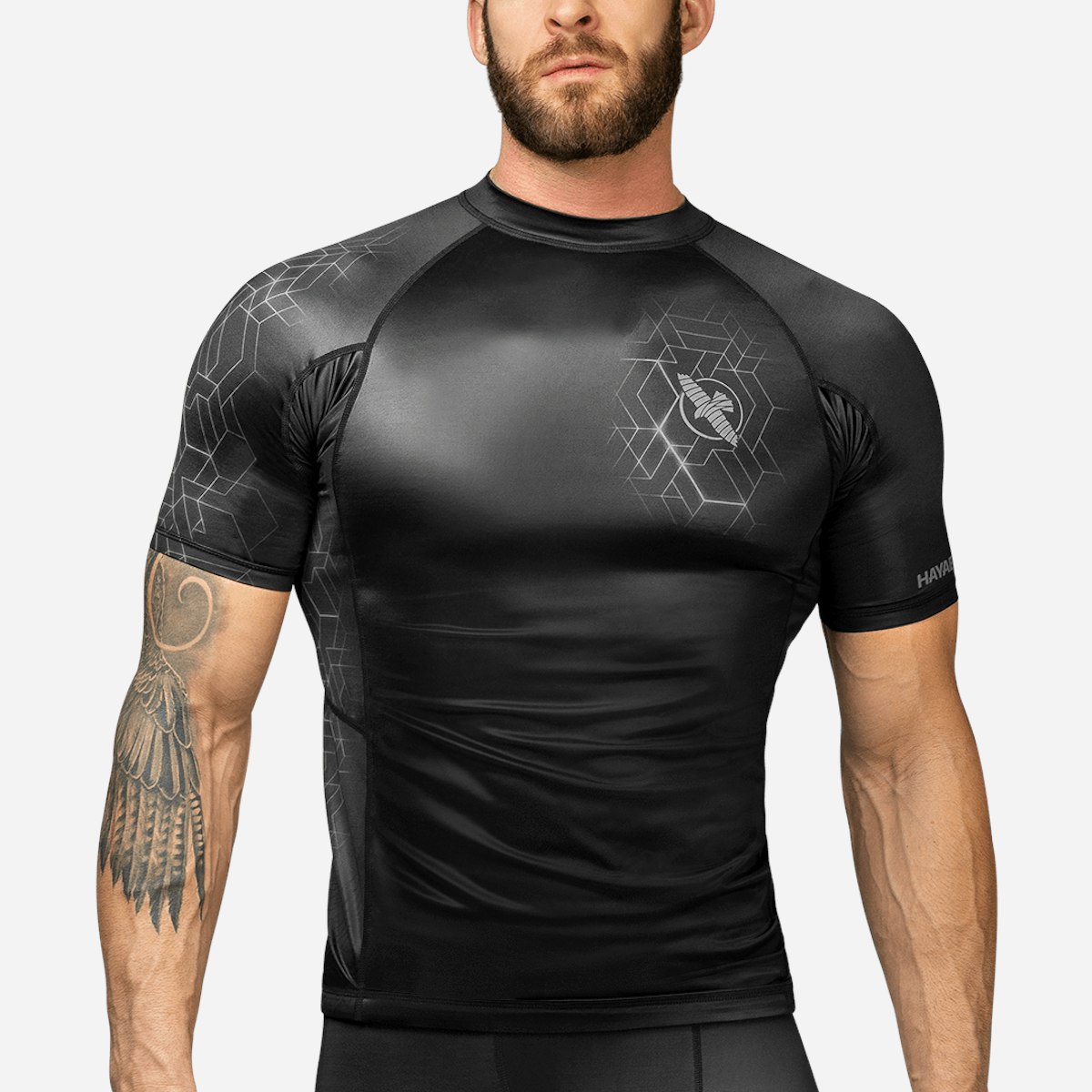 Hayabusa Geo Short Sleeve Rash Guard | Jiu Jitsu & No gi BJJ