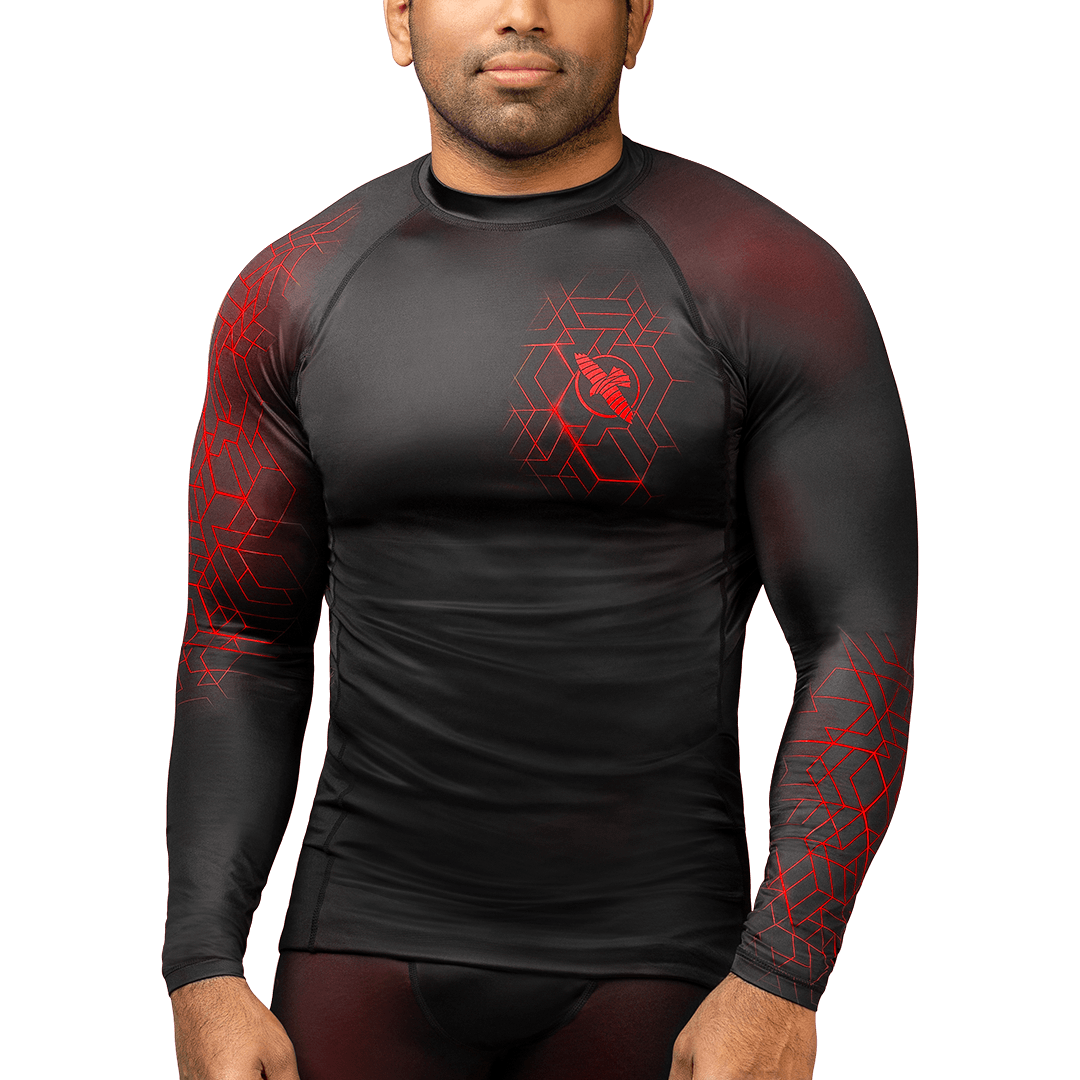 Hayabusa Geo Long Sleeve Rash Guard - Picture 17 of 22