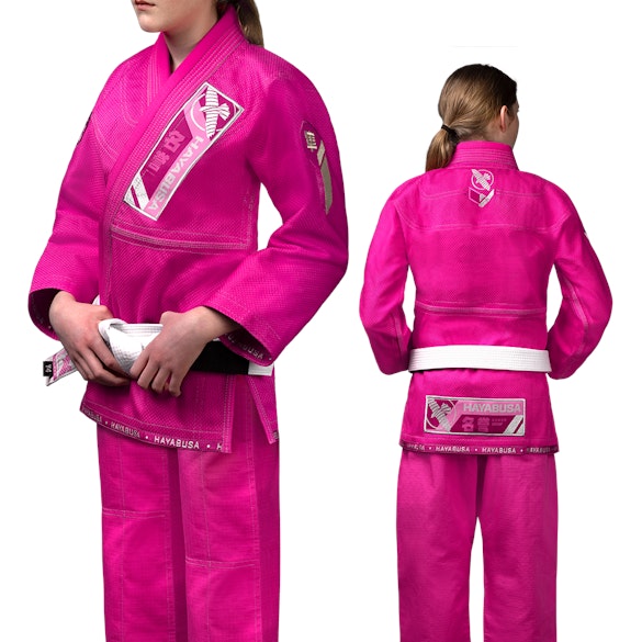 Hayabusa Ascend Youth Jiu Jitsu Gi Pink