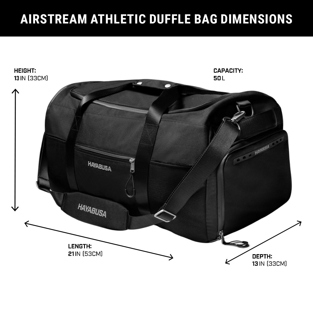 Airstream Duffle Bag | Evolution of Gym Bag Design • Hayabusa