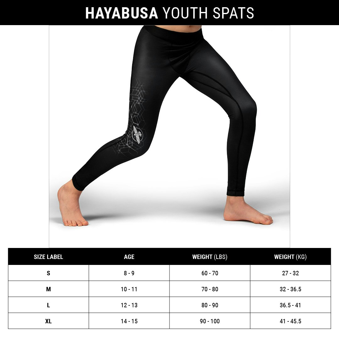 Hayabusa Geo Youth Jiu Jitsu Spats for BJJ & Wrestling • Hayabusa Canada
