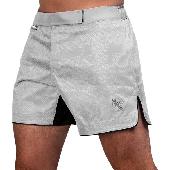 Hexagon Mid-Thigh Fight Shorts