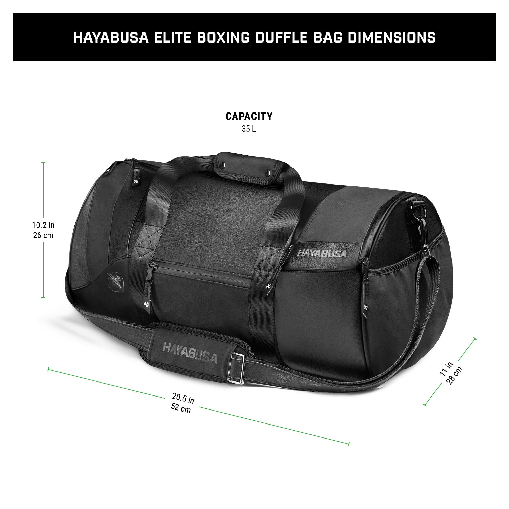 Hayabusa Elite Duffle Bag Boxing Glove Gym Bag • Hayabusa