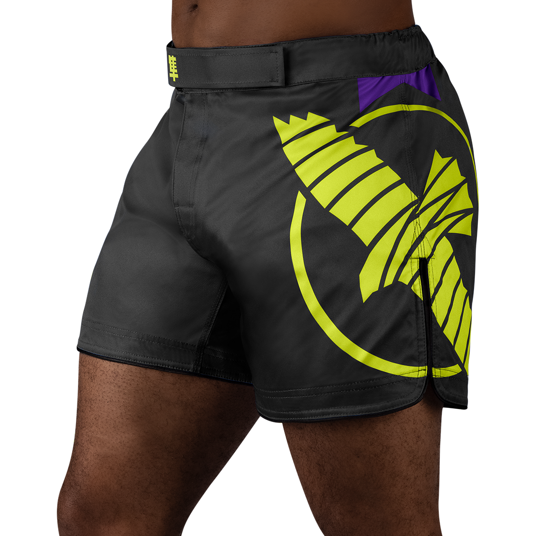 ウエイトトレーニング MMA shorts Hayabusa Icon Mid-Thigh Fight Shorts | Fighter Shorts • Hayabusa